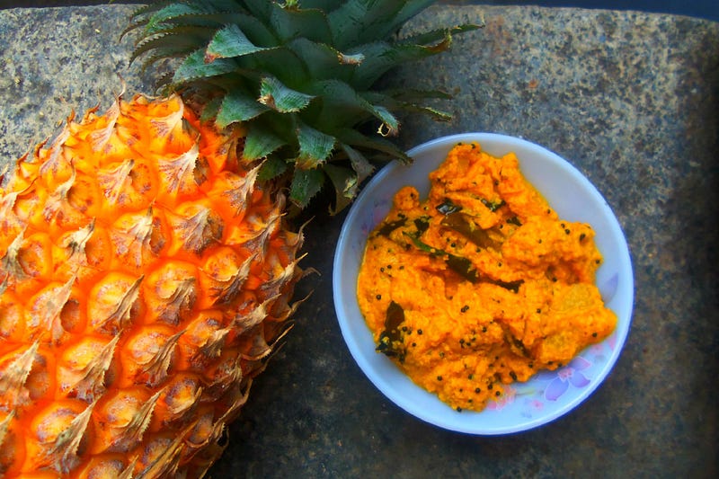 Pineapple Pachadi