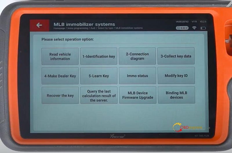 How to Add Audi A4L Key by VVDI MLB Tool and Key Tool Plus