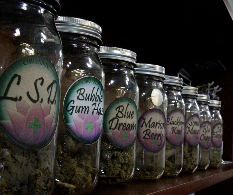 Mason jars filled with never ending varieties of medicinal marijuana line the shelves at Fairhaven Best Buds. The Fairhaven location is Best Buds second store, having opened this past July 2015. 