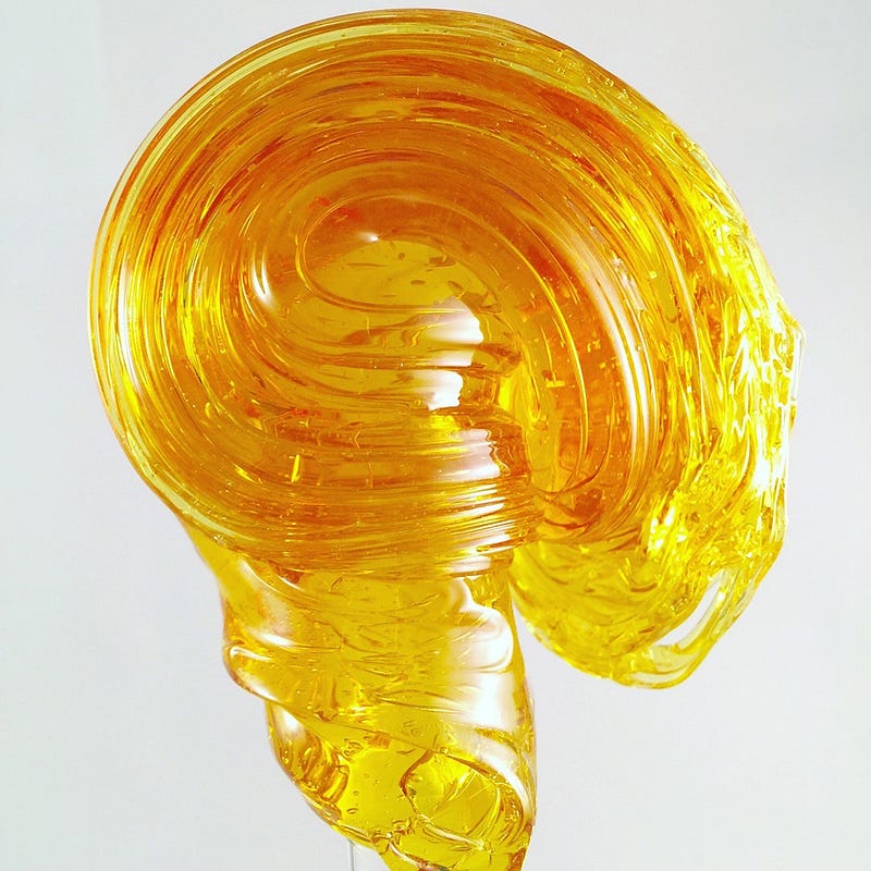 Cannabis Distillate Close Up