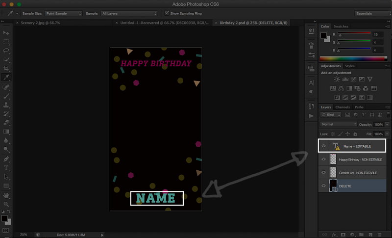 DhariLo Snapchat on Demand Geofilter How to - Editing A Template