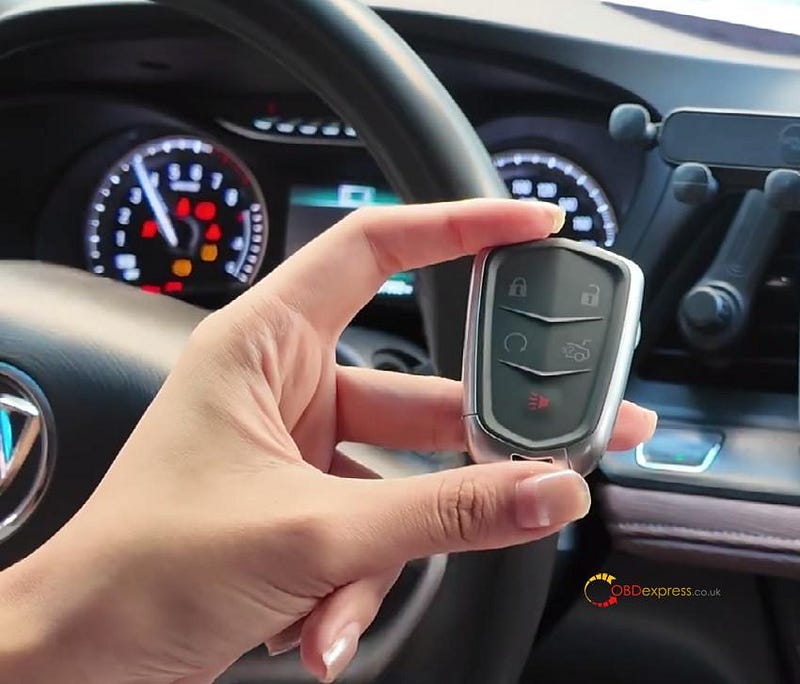 Lonsdor K518 Pro 2018年式 Buick GL6 にスマートキーを追加