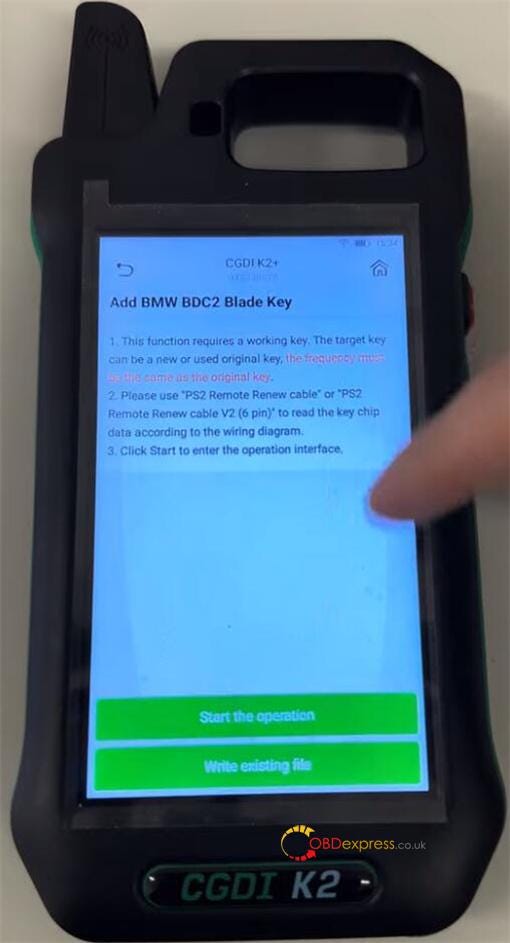 How to Generate VW 5C 5D Dealer Key by CGDI K2