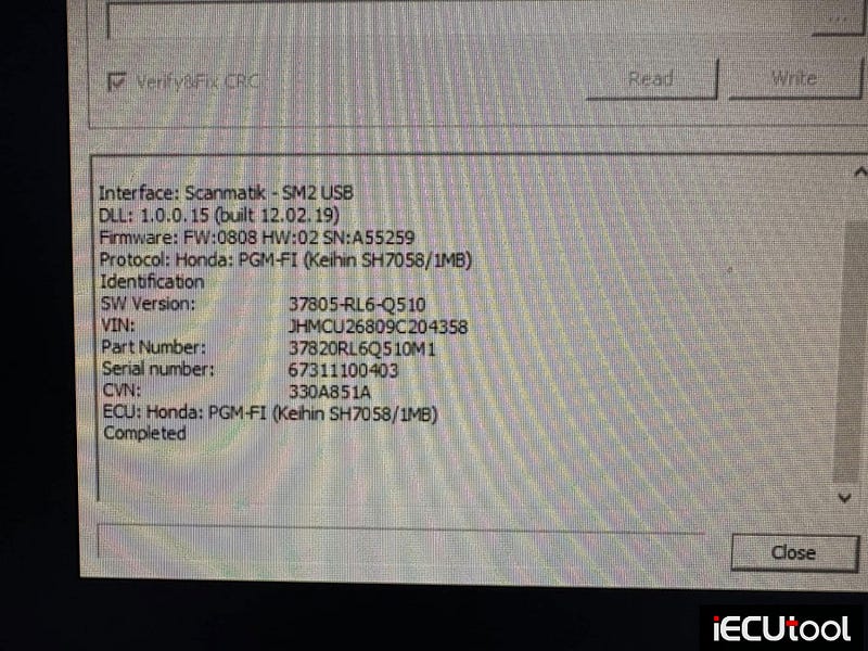 PCMTuner Honda PGM-FI USB Not Recognized Error Solution