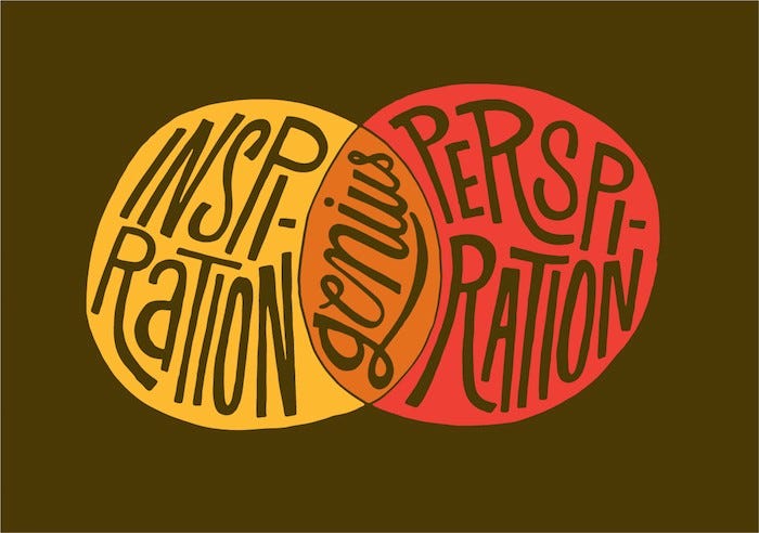 Perspiration and Inspiration