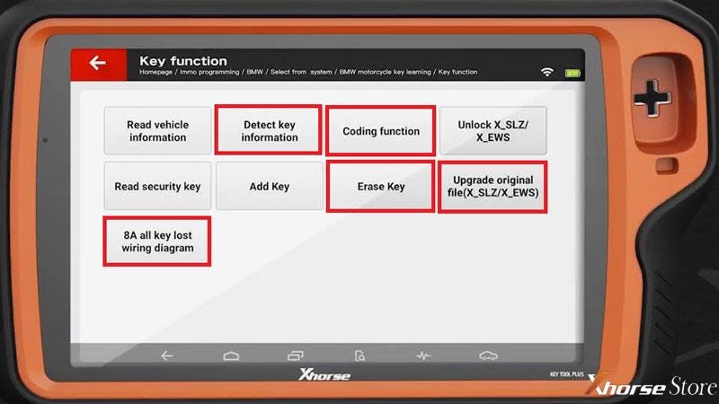 آموزش کلید Xhorse VVDI Key Tool Plus BMW Motor XM38