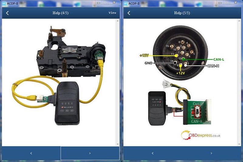 Yanhua ACDP2 with Module 36 Clone ZF-TC1782 TC275 TC277 Gearbox