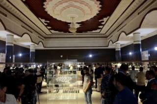 Inside the palace, now a museum