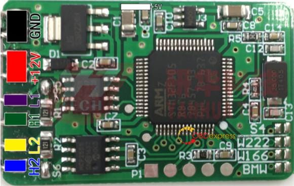 Yanhua MB CAN Filter 18 in 1 Diagrams for BMW