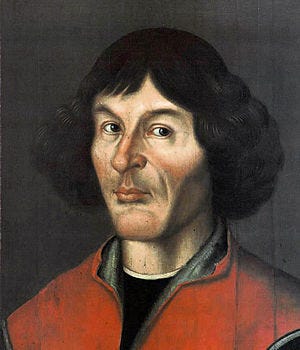 Nicolaus Copernicus portrait from Town Hall in...