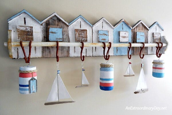 nautical buoys made from canning jars