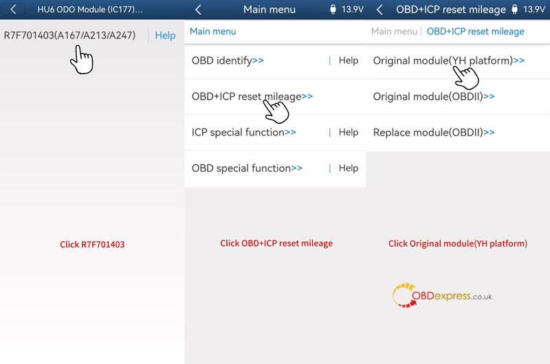 Yanhua ACDP MB HU6 ODO IC177 Mileage Correction Tutorial