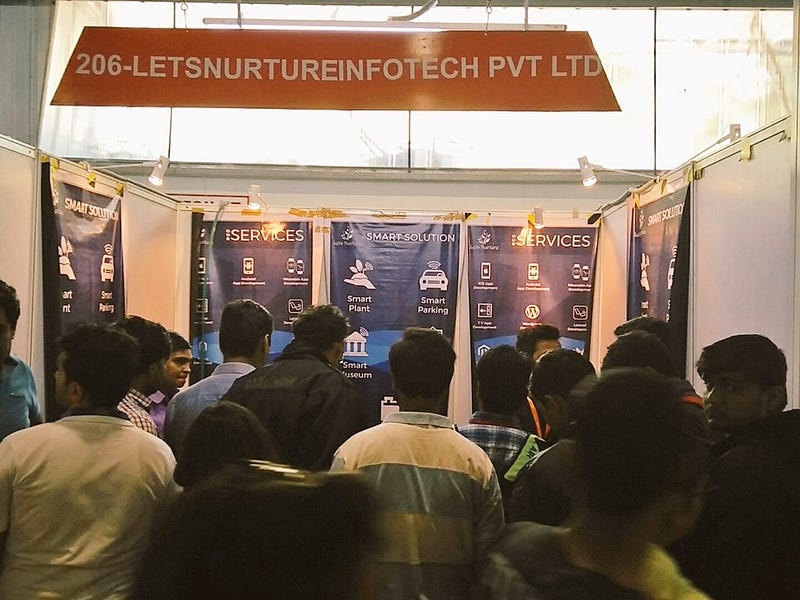 LetsNurture Stall at Vibrant Gujarat