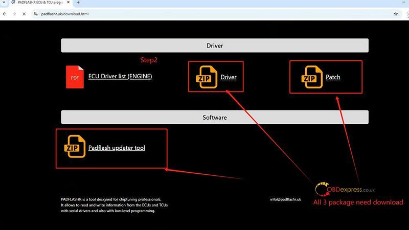 How to Install PADFLASH Software and Driver