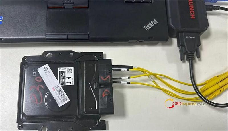 Nissan Engine Computer Clone by Launch X431 ECU Programmer or X-PROG3 PC Adapter