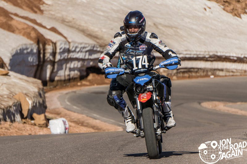 Pikes Peak Hill Climb Motorcycle