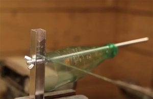 making threads from things like plastic bottles