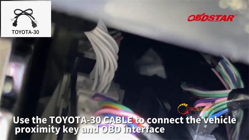 Obdstar X300 DP Plus Make 2022+ Toyota 8A-BA Simulated Key