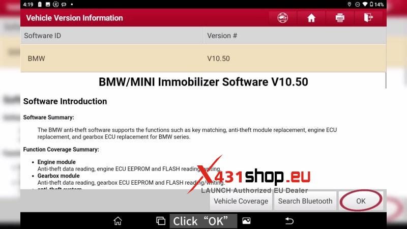 LAUNCH X431 IMMO Elite Guide_Adding a New BMW CAS3 Key