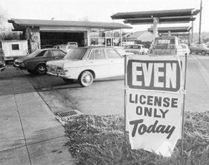 gas rationing 1979