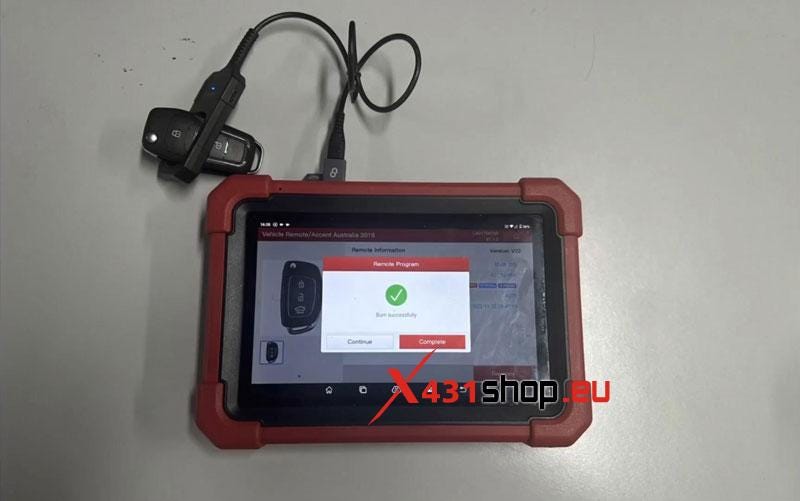 برنامه نویس کلید LAUNCH-X431 + IMMO PLUS کلید هیوندای را اضافه کنید