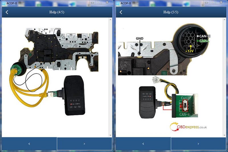 Yanhua ACDP2 with Module 36 Clone ZF-TC1782 TC275 TC277 Gearbox