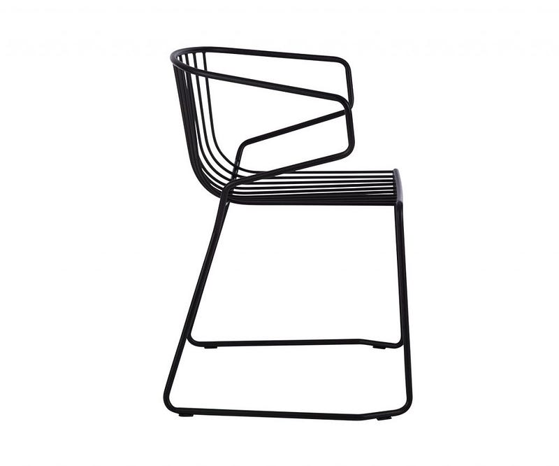 RIVA OUTDOOR STACKABLE DINING CHAIR