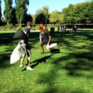 pillow fight