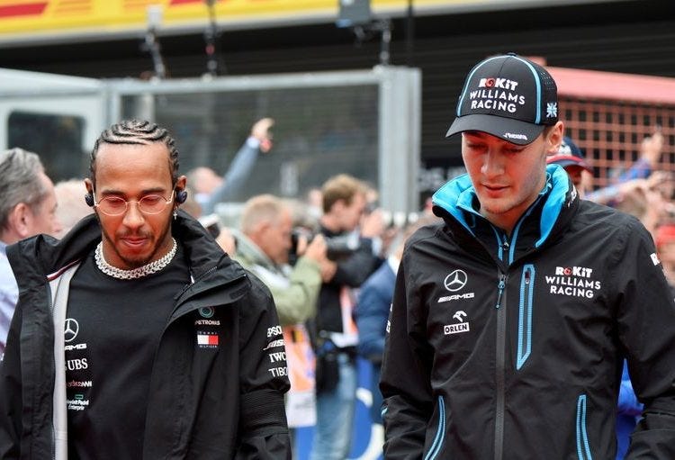 George Russell ocupará o lugar de Bottas na Mercedes na temporada de 2022 da Fórmula 1. 