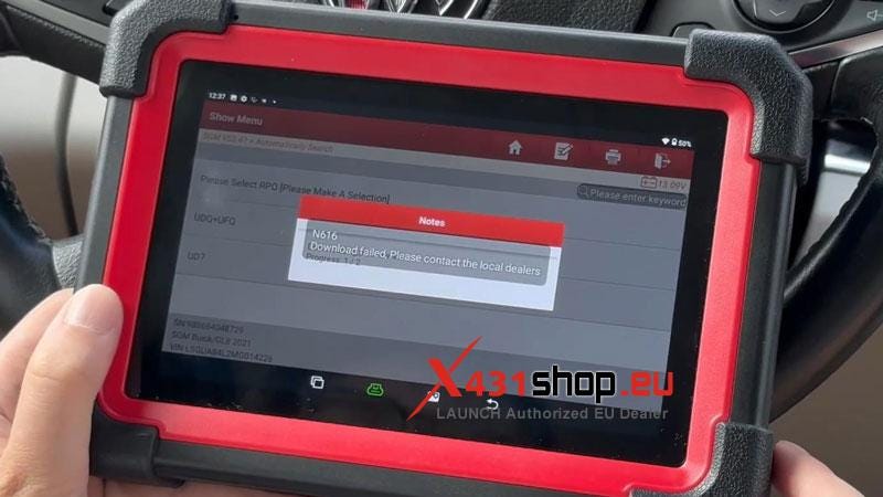 LAUNCH X431 CRP919E-BT: How To Report Diagnostic feedback