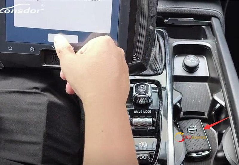 Volvo XC90 2017 Add New Key with Lonsdor K518 Pro via OBD