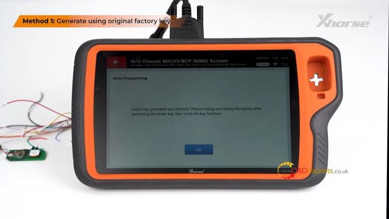 How to Clone BMW BDC3 Key with Xhorse VVDI Key Tool Plus
