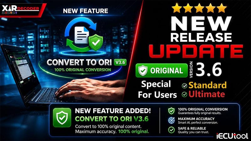 XirDecoder V3.6 Restores Modified Files to Stock