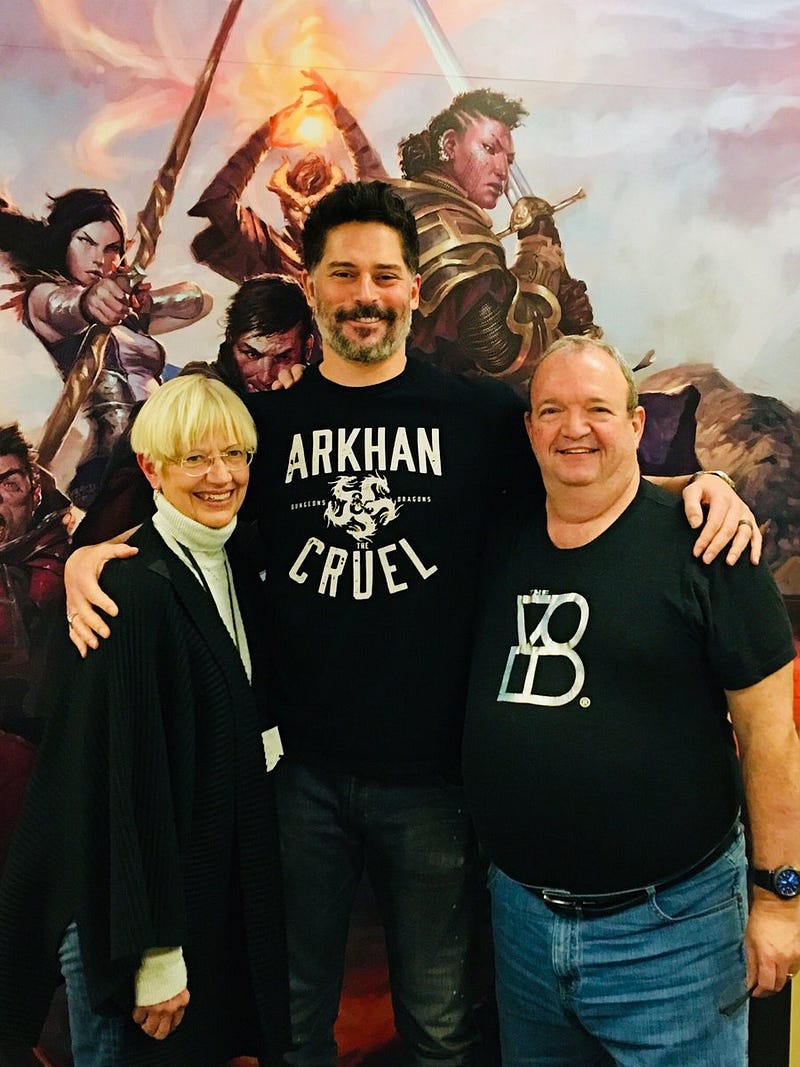 Margaret Weis, Joe Manganiello e Tracy Hickman