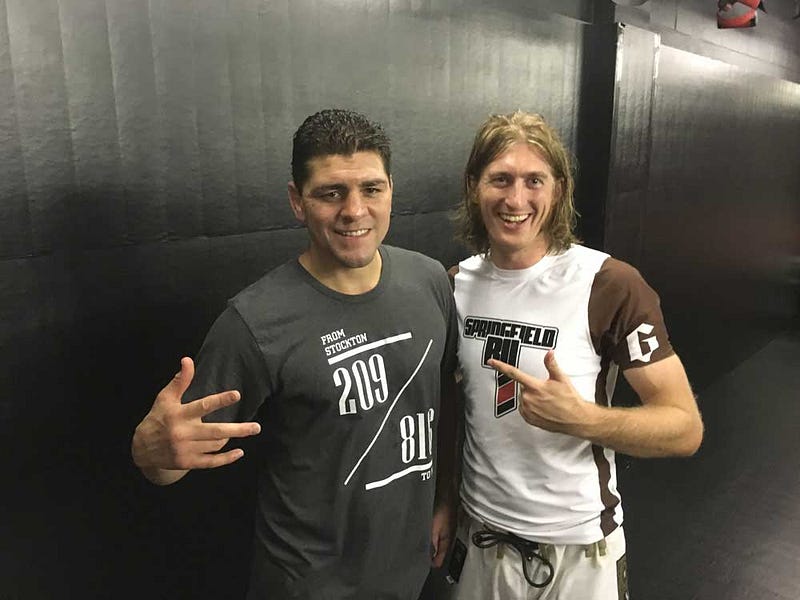 Nick Diaz Jiu Jitsu Seminar