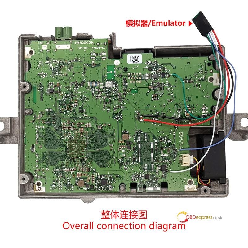 Yanhua Module 39 Installation Guide for Benz HU7 Instrument