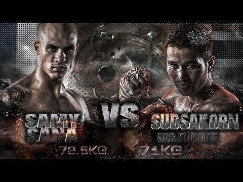 Liked on YouTube :ไทยไฟต์ Thai Fight World Battle 2014 No.10 Samy sana Vs Sudsakorn 16 August 2014 youtu.be/NULAaFxcN78