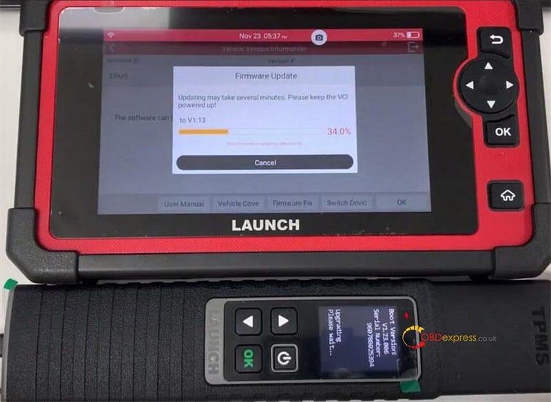 Use BST360 and TPMS Functions on Launch X431 CRP919E