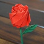 Origami Rose