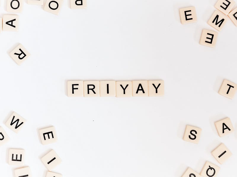 Five good writing habits to practice on Fridays in 2022