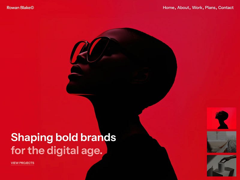 Rowan X — Best Portfolio Template