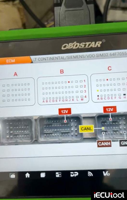 Renault Siemens SIM32 IMMO OFF by OBDSTAR G3