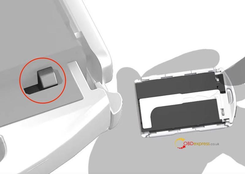 Volvo smart key disassembly graphic tutorial