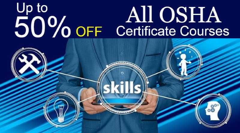 Save up to 50% on OSHA safety training courses — 360 promo code coupons