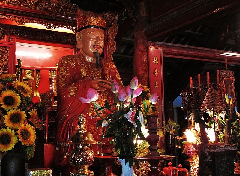 Altar of Confucius in Hanoi, Vietnam