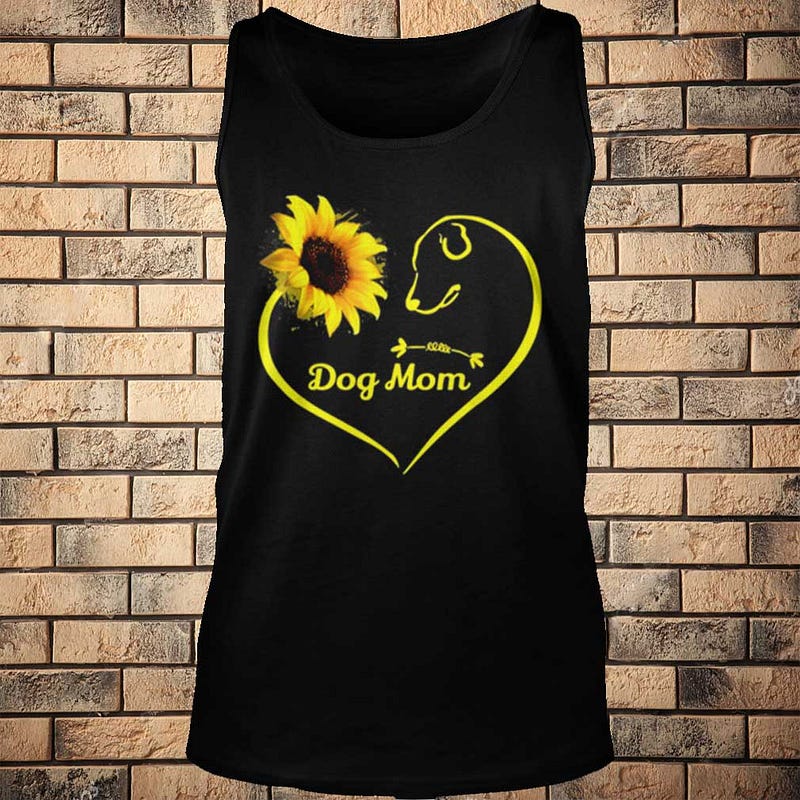 dog mom sunflower hoodie