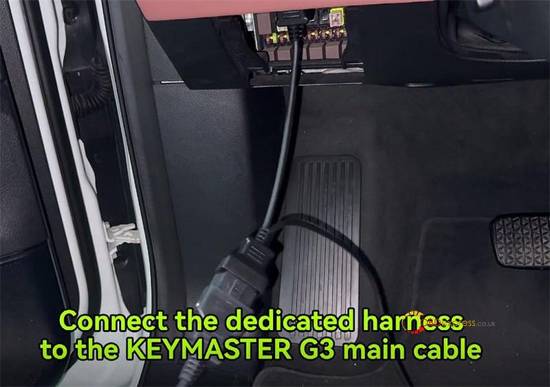 OBDSTAR G3とC1031ハーネスを使用してNIO EVのキーをプログラムする方法