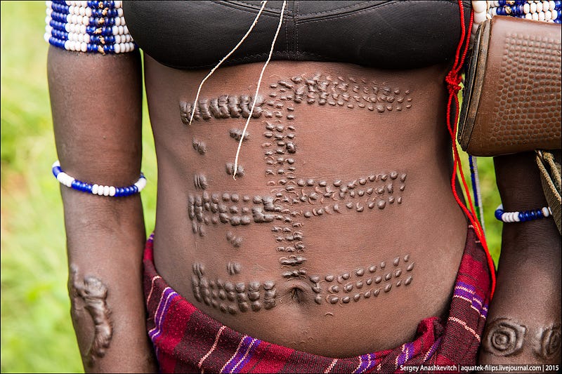 Mursi tribe, Ethiopia / Племя мурси в Эфиопии