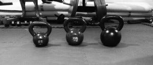 kettlebells