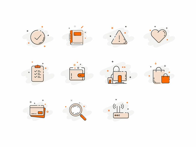 Aimall icons by Mariana Look for Volpis in Almall E-Commerce